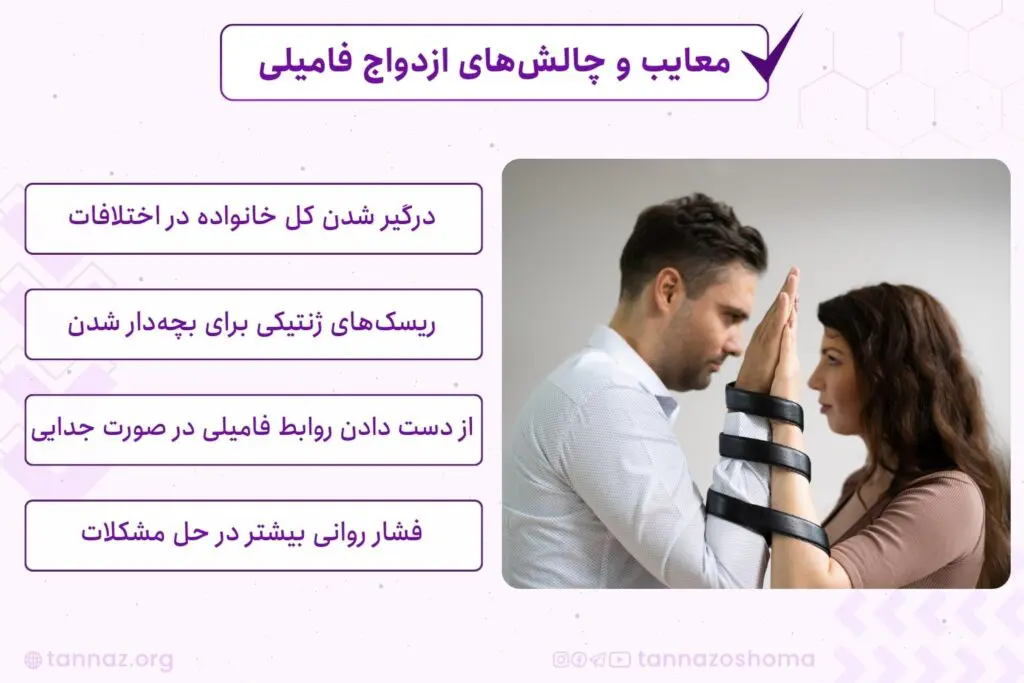 کدام ازدواج فامیلی خطرناک است