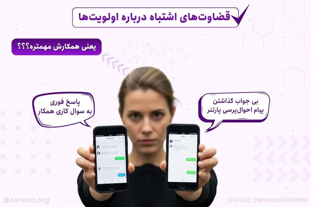 واکنش به دیر جواب دادن پیام